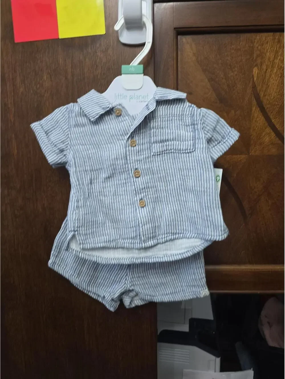 Nb brand new little planet by carters short sourts set item 445